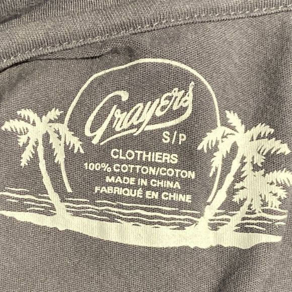 NWT‎ GRAYERS Grey Polo - Picture 7 of 9